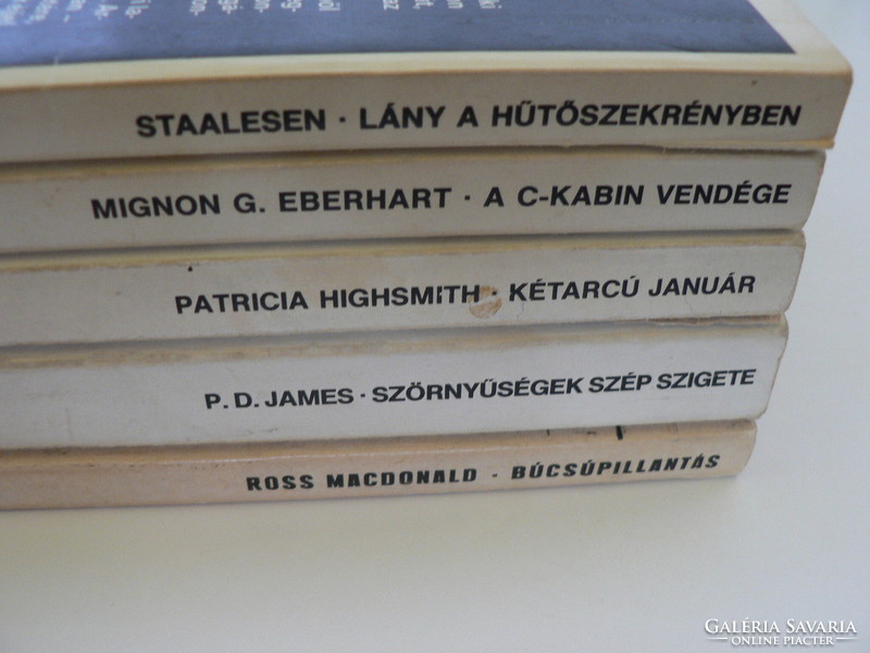 Crime book package of Europe book publishing house 5 volumes in one