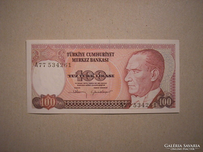 Törökország - 100 Lira 1983 UNC