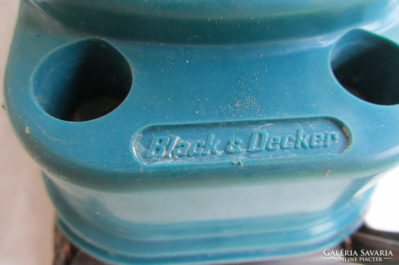 Old, retro black&decker (blue) do-it-yourself eccentric sander adapter for pistol drill (d988)