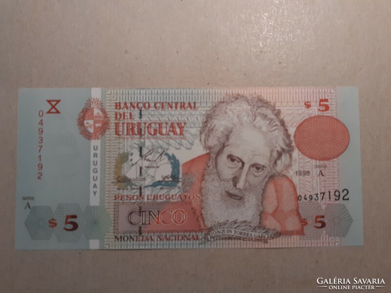 Uruguay - 5 pesos 1998 oz