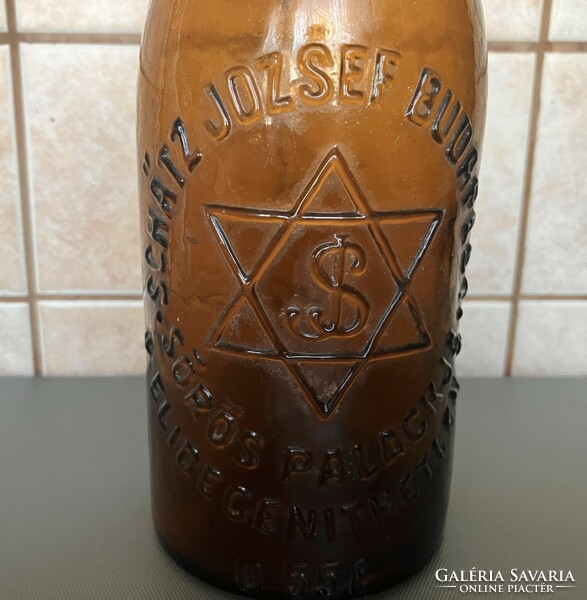 1912 Judaica beer bottle!