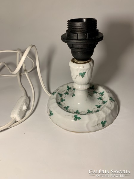 Herend parsley pattern lamp 1940