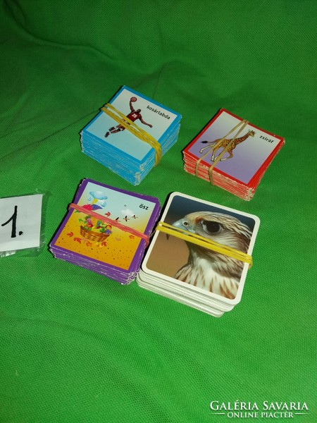 Retro memory cards of different makes and themes in a pack of 4 decks as shown in the pictures 1