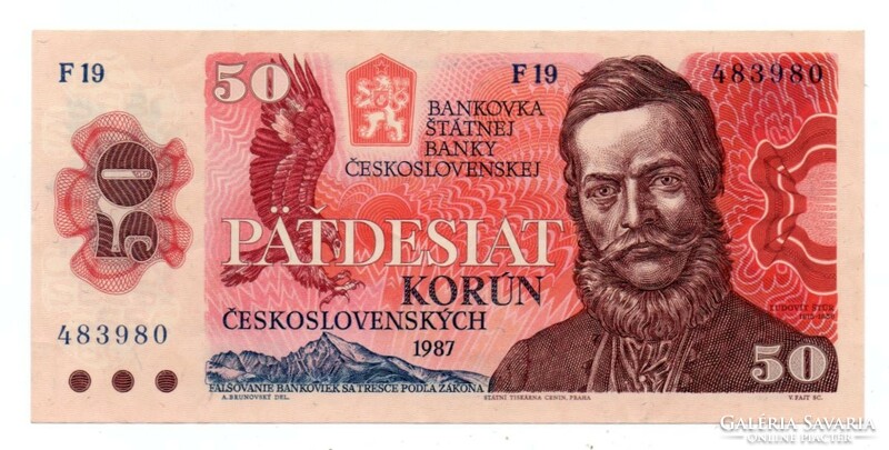 50   Korona    1987   Csehszlovákia