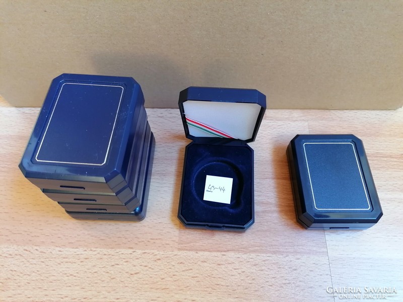 MNB  érme tároló, tartó doboz, díszdoboz - kb  Ø43-44 mm