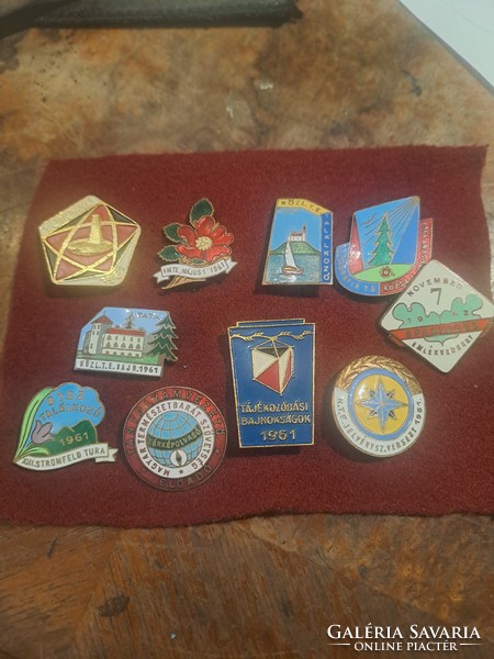 Property badge collection 1961