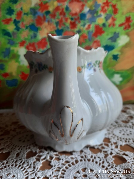 Zsolnay porcelain jug, pouring teapot, perfect without lid