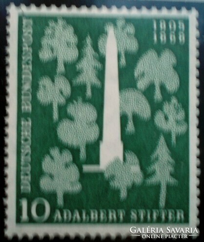N220 / Németország 1955 Adalbert Stifter bélyeg postatiszta