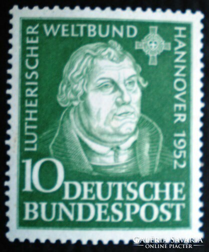 N149 / Németország 1952 Luther Márton bélyeg postatiszta