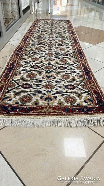 3578 Hindu Herati hand-knotted wool Persian rug 78x285cm free courier