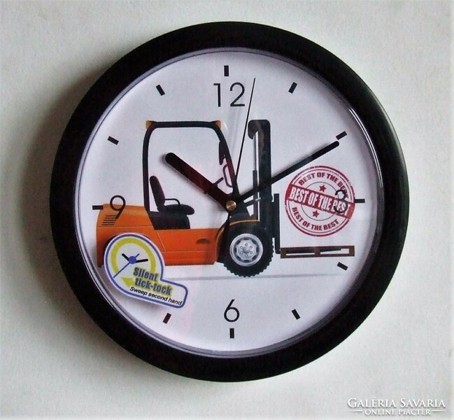 Forklift wall clock (100011)