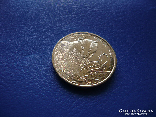 Poland 2 zloty 2011 badger! Ouch!