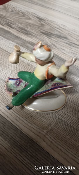 Kőbányai porcelán Aladdin sérült drasche