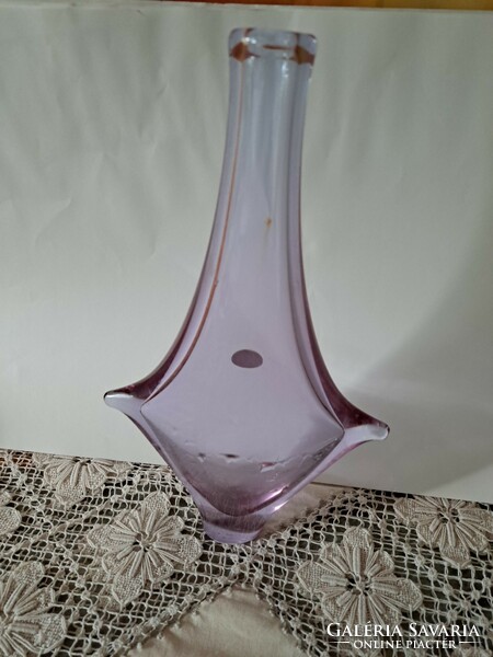 Cseh üveg váza