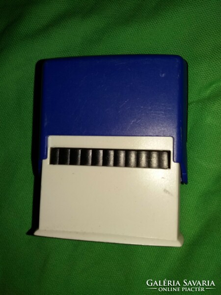 Régi ERSTE - POSTABANK BÉLYEGZŐ pecsét gumis AUTOMATA DORMY INTERPRINT 2 házzal a képek szerint 2.