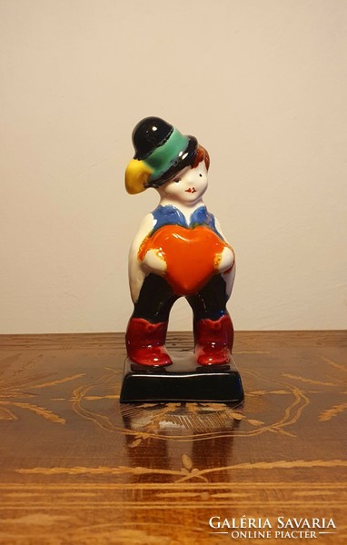 Bodrogkeresztúr boy with a heart [special collector's piece]