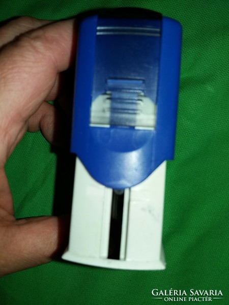 Régi ERSTE - POSTABANK BÉLYEGZŐ pecsét gumis AUTOMATA DORMY INTERPRINT 2 házzal a képek szerint 2.
