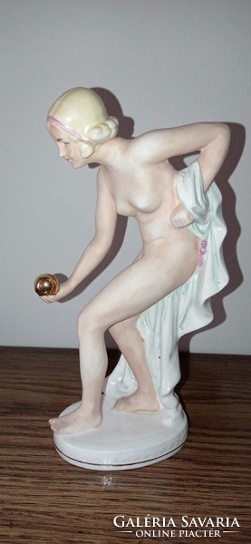 Old Grafenthal art deco porcelain figure