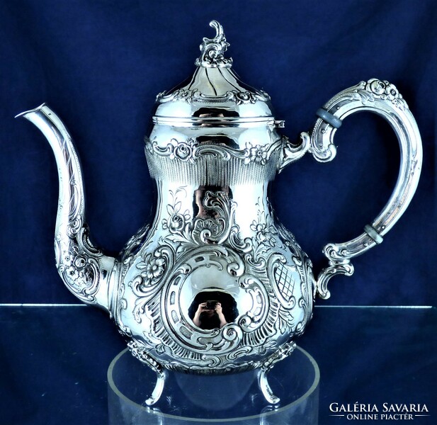 Dreamy, antique silver pourer, Belgium, ca. 1930!!!