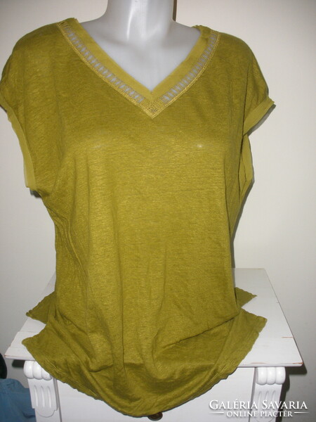S.Oliver 100% linen top, T-shirt with a mistake!