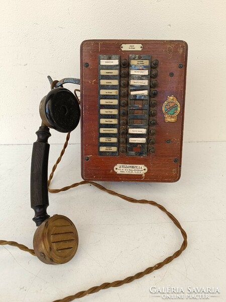 Antik fali fa dobozos telefon starožitný telefón 548 8877