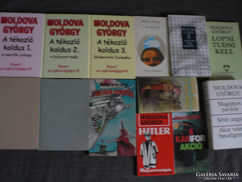 13 volumes of György Moldova in one