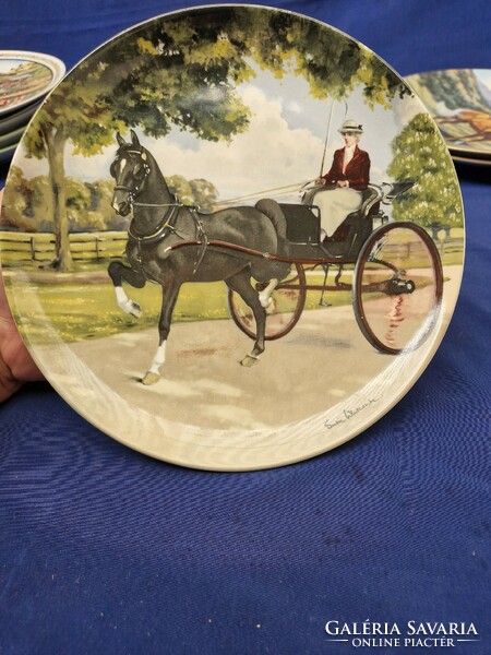 The hackney by spode 1989 susie whitcombe, 7th Edition, noble horse plate