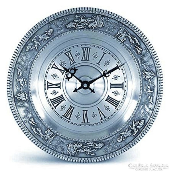 Artina wall clock with hunter motifs (29777)