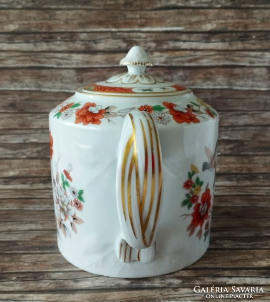 VISTA ALEGRE 'MAGNOLIA' FINOM PORTUGÁL PORCELÁN TEÁS VAGY KÁVÉS KANNA KIÖNTŐ