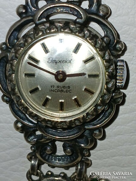 Antique silver watch.