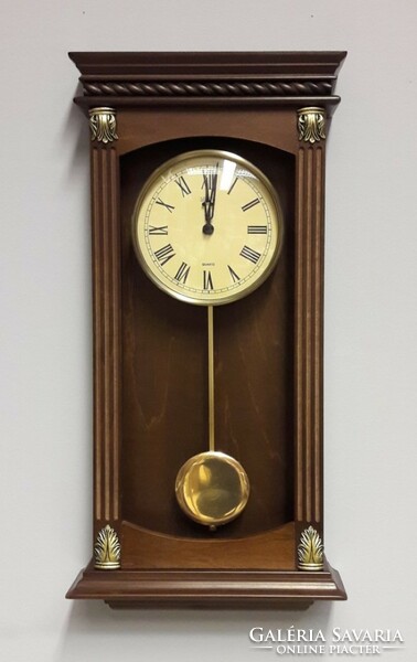 Wall clock with pendulum (1001)