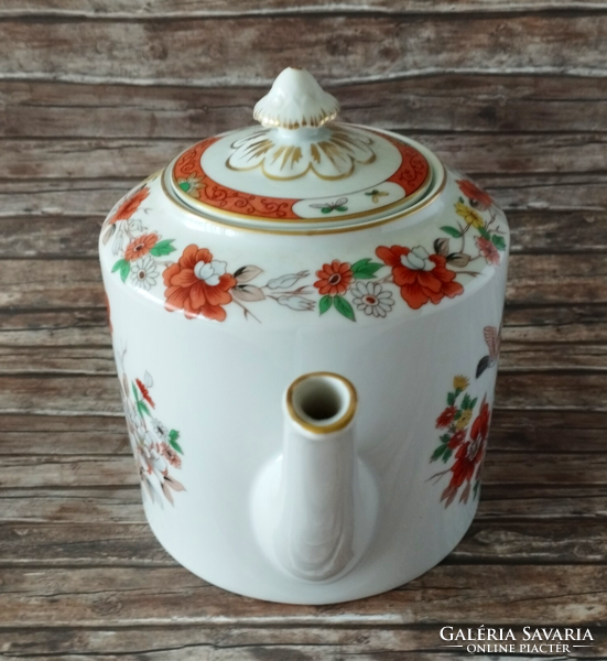 VISTA ALEGRE 'MAGNOLIA' FINOM PORTUGÁL PORCELÁN TEÁS VAGY KÁVÉS KANNA KIÖNTŐ