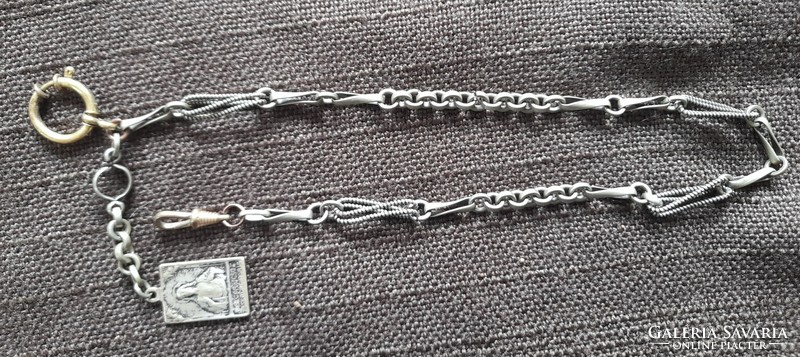 Pocket chain 42 cm antique piece.