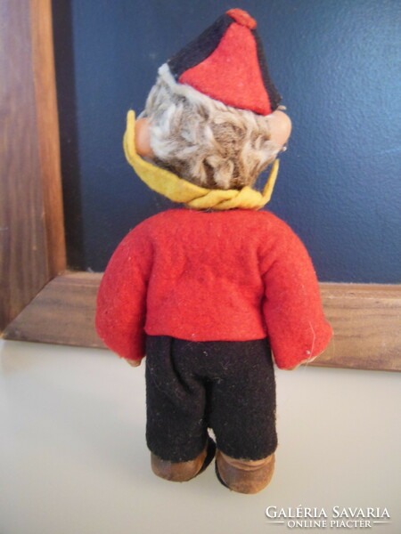 STEIFF - ALKUKÉPES -  MECKI BOY - SÜNBABA - 13 x 7 cm -  EBAYON SEM KAPHATÓ