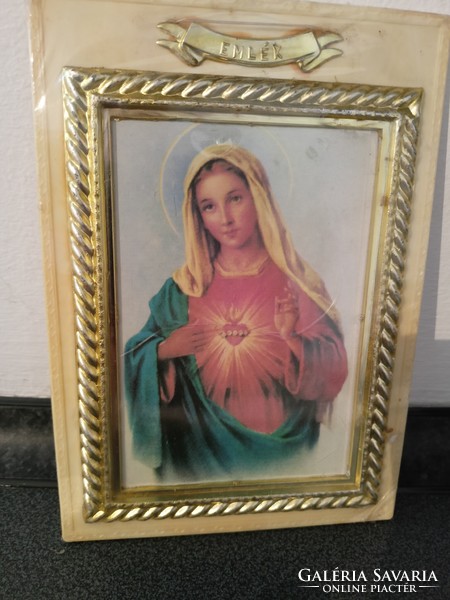Favor object, picture of a saint in a frame, 20 x 14 cm HUF 1,000