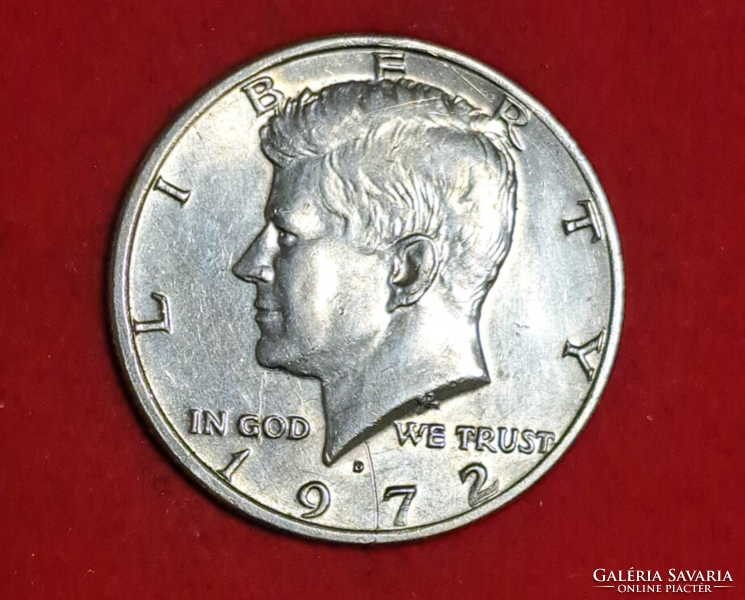 1972. Kennedy half dollar usa (711)
