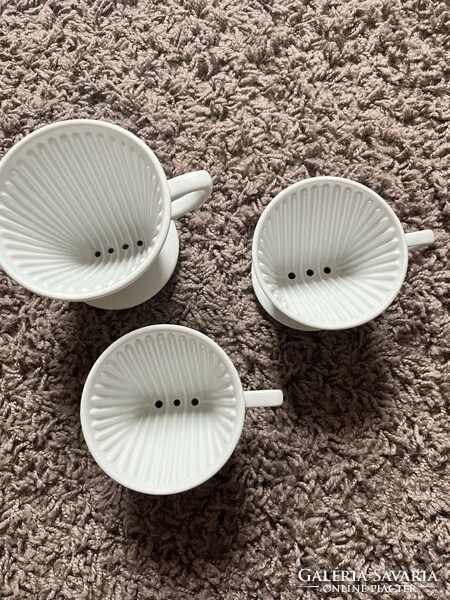 Melitta porcelain coffee filter