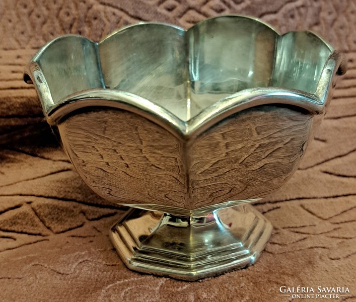 Silver-plated bowl, chalice (l4741)