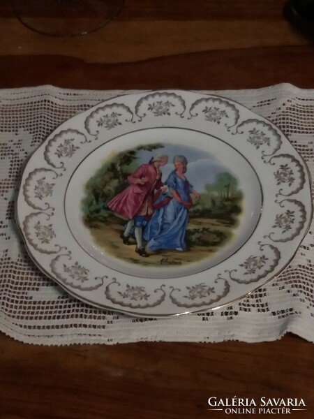 English porcelain decorative plate!