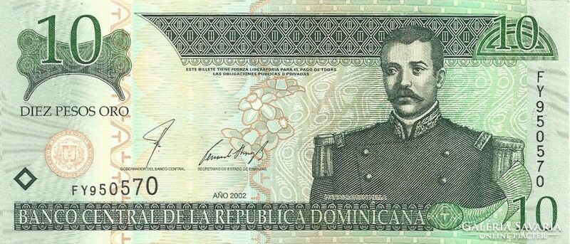 10 Pesos oro 2002 Dominica