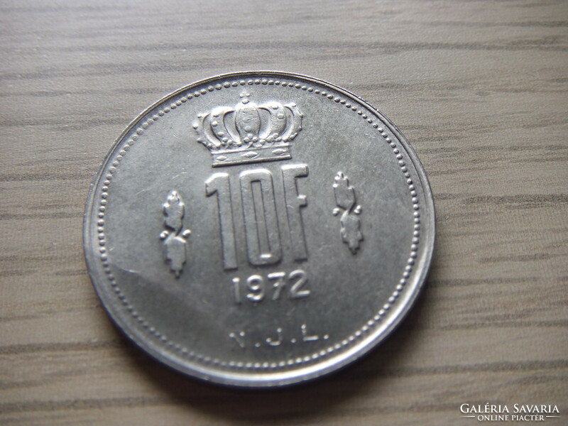 10 Frank 1972 Luxemburg