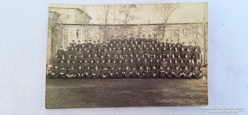 Old soldier group picture, photo 1917