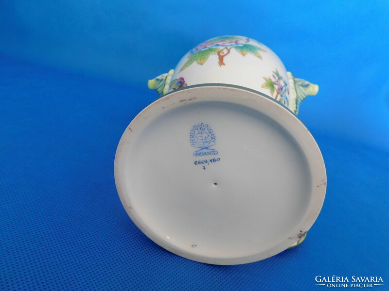 Herendi Viktória 37 cm amfora váza