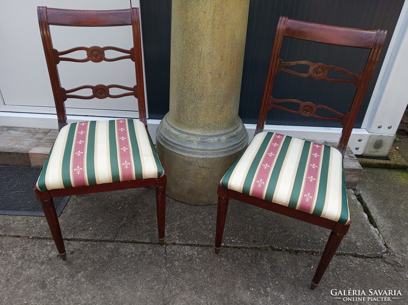Chippendale Dining chairs, 2 in one