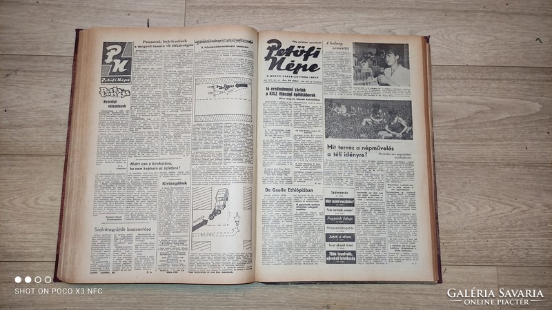 Petőfi Népe Újság egybekötve 1966