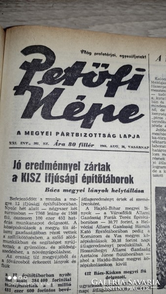 Petőfi Népe Újság egybekötve 1966