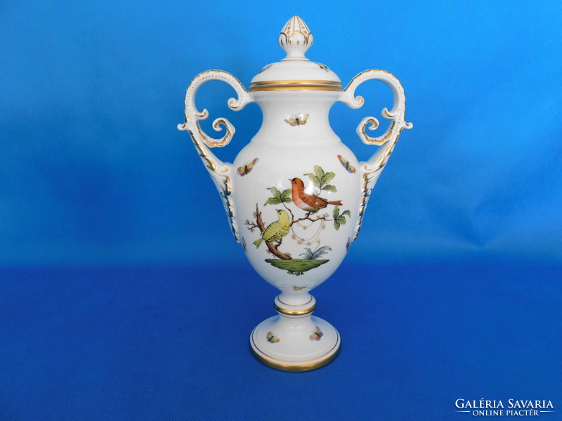 Herend Rothschild 37 cm amphora vase