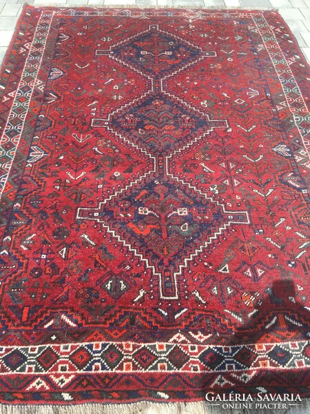 Antique beautiful wool rug, very nice condition!! 246X167c