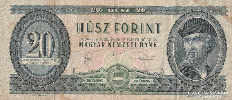 20 forint (1980)