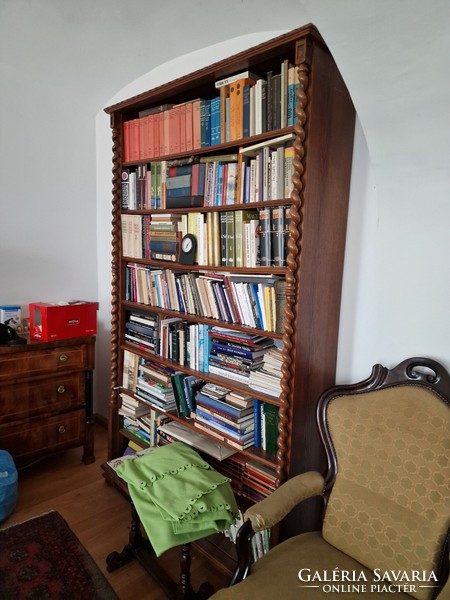 Large colonial bookcase